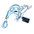 Rede Elétrica Superior Lavadora Brastemp BWR12 W11280714 Original - Imagem 3