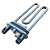 Resistência Lavadora Brastemp BWR12 BWQ22 W11557305 110V Original - Imagem 1