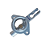 Suporte Injetor Fogão Cooktop Brastemp Consul W10393975 Original - Imagem 2