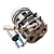 Bomba Circulação Lava Louças Brastemp Consul BLF10 CLF12 W10833452 220V Original - Imagem 3