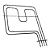 Resistência Superior Grill Fogão Brastemp BFD5G BFD5V 110V Original - Imagem 1