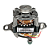Motor 1/4 Lavadora Electrolux LED09 A24799640 220V Original - Imagem 1