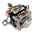 Motor 1/4 Lavadora Electrolux LED09 A24799640 220V Original - Imagem 2