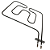 Resistência Inferior Fogão Brastemp BFD5, BF475A BF675B BF275A BFD4 W10397248 110V Original - Imagem 3
