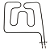 Resistência Inferior Fogão Brastemp BFD5, BF475A BF675B BF275A BFD4 W10397248 110V Original - Imagem 1
