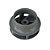 Rotor Hélice Motor Lava Louça Brastemp BLF10 CLF12 BLF14 W11102758 Original - Imagem 2