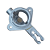 Suporte Injetor Fogão Brastemp Consul W10723824 Original - Imagem 2