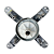 Kit Mecanismo Brastemp Consul W10747983 W11300695 Original - Imagem 3