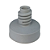 Pé Nivelador Lavadora Brastemp BWH15 BWK15 BWS15 CWE15 W10712759 Original - Imagem 1