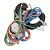 Rede Elétrica Chicote Fios Inferior Lavadora Brastemp BWN15 BWH15 BWK15 W11159100 Original - Imagem 2