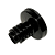 Pé Nivelador Preto Lavadora Brastemp Conul W10661734 Original - Imagem 3