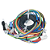 Rede Elétrica Chicote Fios Inferior Lavadora Brastemp BWR12 W11255767 Original - Imagem 3