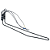 Resistência Degelo Geladeira Electrolux TF55/5670/71 DF56 TC56 IF55/56 IT55/56/70 A01058221 110V Original - Imagem 1