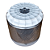 Cesto Inox Lavadora Brastemp Consul CWH14 CWN15 CWH15 BWK14 BWT15 BWY16 BWF15 W11212400 Original - Imagem 3