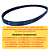 Correia Poly V 5 JMA559 Lavadora Tanquinho Colormaq LCA11 LCA12 LCA14 LCA15 LCA18 160000974 Original - Imagem 2