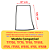 Borracha Gaxeta Inferior Geladeira Electrolux TF70/S TF55/S IT55/S IF55/S/B A19090607 Original - Imagem 2