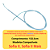Cabo Freio Nylon Centrífuga Wanke Sofia II Mais 15Kg 29120066 Original - Imagem 2