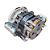 Motor Circulação Lavagem Lava Louça Electrolux LL10B/X LL14 P/B/X A21847001 220V Original - Imagem 4