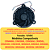 Motor Ventilador Geladeira Brastemp Consul CRM40/44/50/53M BRM46/52/62 BRE66/68/85 BRO85M  W11344919 Original - Imagem 2