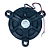 Motor Ventilador Geladeira Brastemp Consul CRM40/44/50/53M BRM46/52/62 BRE66/68/85 BRO85M  W11344919 Original - Imagem 4