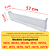 Prateleira Porta Freezer Geladeira Electrolux IB7/54/55/S/B IM7/S/B Original - Imagem 2