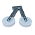 Kit Polia Tensora Secadora Wanke SWSA Comfort 12Kg 30030077 Original - Imagem 3