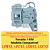 Trava Porta Lava Seca Electrolux LFB12 LFC12 LSB12 LSC12 A02615808 110V Original - Imagem 2