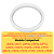 Anel Balanceamento Hidro Compensador Lavadora Electrolux LES15 LAI17 LAP16 LTD15 LT15F A96709703 Original - Imagem 2