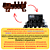 Usina 5 Saídas Fogão Brastemp BYO4 BFO4 W11619288 Bivolt Original - Imagem 3