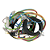 Rede Elétrica Chicote Fios Inferior Lavadora Brastemp BWJ14 BWM13 W11776134 Original - Imagem 1