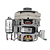 Motor Lavagem Circulação Lava Louças Electrolux LC14S A23836401 110V Original - Imagem 4