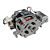 Motor Circulação Lava Louça Electrolux LL08B LL08S A19336501 110V Original - Imagem 1