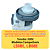 Motor Lavagem Lava Louças Electrolux LS08E LB08E A29586601 220V Original - Imagem 2