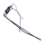 Resistência Degelo Geladeira Electrolux IM7/S/B TC56 TF70/S TF71/S/B A01058232 110V Original - Imagem 4