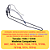 Resistência Degelo Geladeira Electrolux IM7/S/B TC56 TF70/S TF71/S/B A01058232 110V Original - Imagem 2