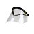Protetor Facial com Suporte e  Visor Incolor Carbografite CA 25721 - Imagem 4