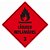 Placa Rótulo de Risco Classe 3 Líquido Inflamável 30 x 30 x 2  SP-31 Encartale - Imagem 1