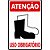 Placa Atenção Bota Uso Obrigatório 30 x 20 x 0,80  PS-83  Encartale - Imagem 1