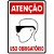 Placa Atensão Óculos Uso Obrigatório 30 x 20 x 0,80  PS-81  Encartale - Imagem 1