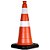 Cone Obra Tipo II Base Borracha Pesada Quadrada 4,2Kg - Imagem 1