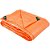 Lona Polietileno Laranja 3m X 3m - Vonder - Imagem 1