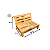 Jogo de 2 Sofás de Pallet com Almofadas + Chaise - Imagem 6
