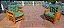 Jogo de Poltronas com Almofadas + Mesa de Centro - Imagem 5