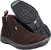 Botina Zipper Nobuck Peao Costura Lateral Raça Boots - Imagem 1