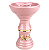 ROSH PRO HOOKAH RELEVO ESPECIAL - ROSA/GOLD - Imagem 1