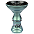 ROSH PRO HOOKAH RELEVO ESPECIAL - VERDE/PRETO - Imagem 1