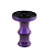 ROSH SEVEN HOOKAH - ROXO/PRETO - Imagem 1