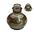 VASO SUPREME - TRANSPARENTE COM DOURADO - Imagem 1