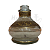 VASO SUPREME - TRANSPARENTE COM DOURADO - Imagem 2