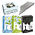 Kit Carvão 250g + 3 Mazaya 50g + 10 Folhas Aluminio - Imagem 1
